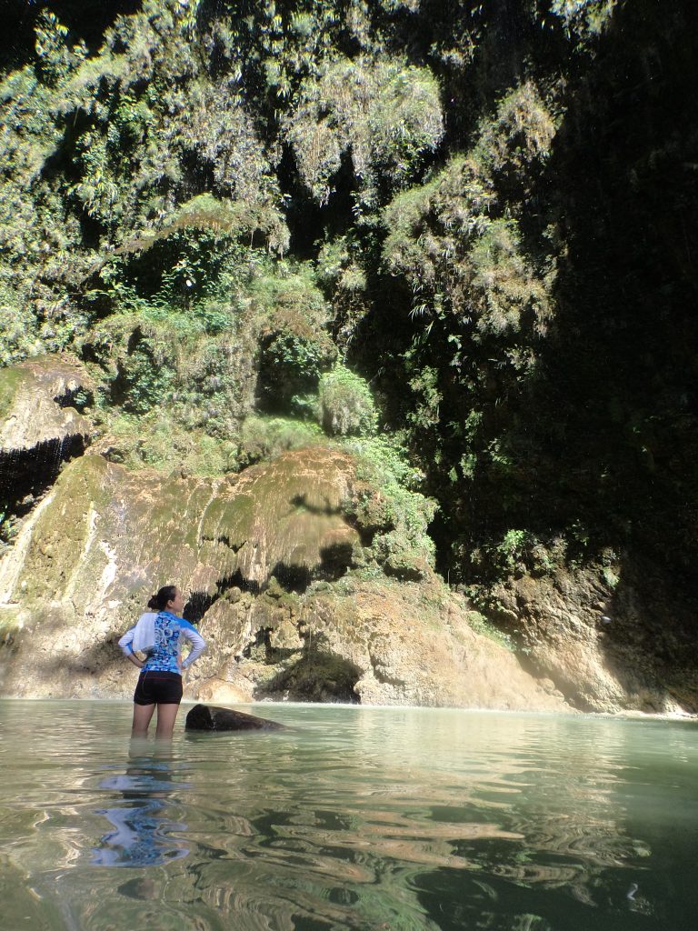 picture while at the bottom of the falls